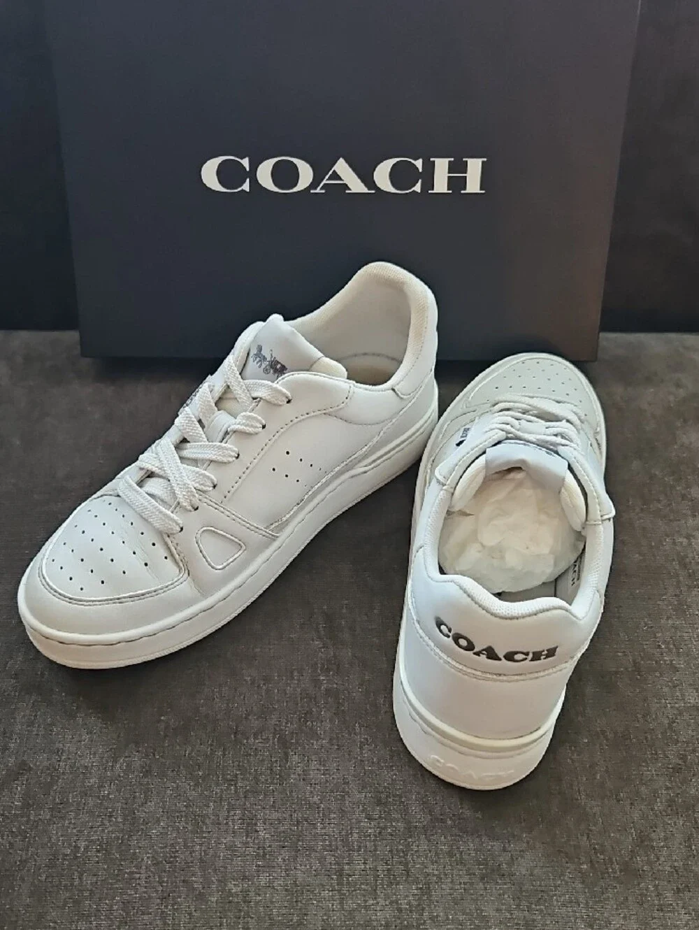 Coach clean white